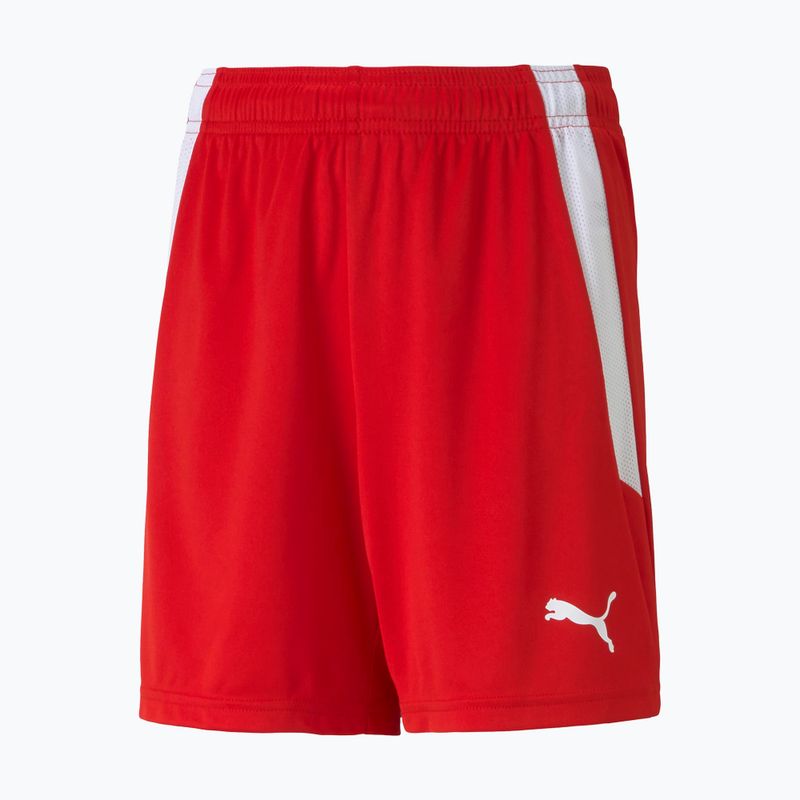 PUMA Teamliga Kinder Fußballshorts rot 704931 01
