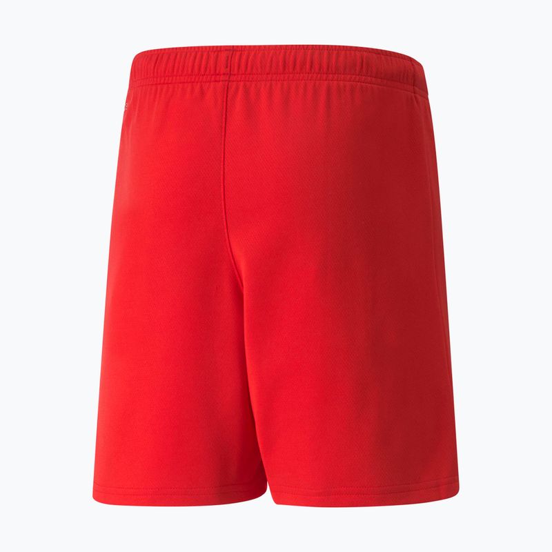 PUMA Teamrise Kinder Fußball-Shorts rot 70494301 6