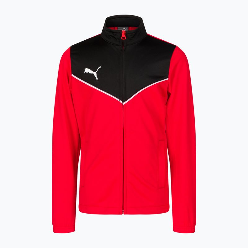 PUMA Individualrise Trainingsanzug Kinder Fußball-Trainingsanzug rot/schwarz 657535_01 2