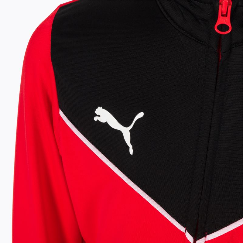 PUMA Individualrise Trainingsanzug Kinder Fußball-Trainingsanzug rot/schwarz 657535_01 7