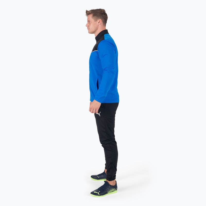 PUMA Herren Fußball-Trainingsanzug Individualrise Trainingsanzug blau/schwarz 657534_06 3