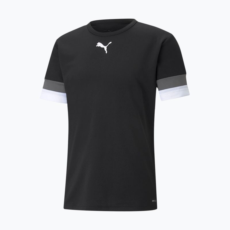Herren Fußballtrikot PUMA teamRISE Jersey schwarz 704932_03 6