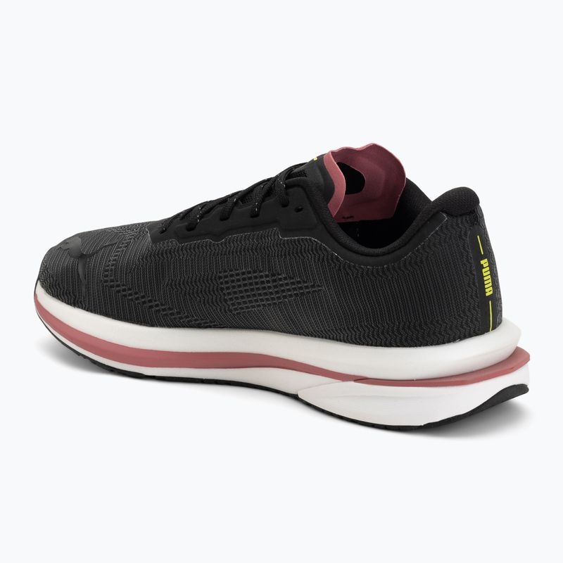 Laufschuhe für Damen Puma Velocity Nitro WTR black/silver/yellow 3