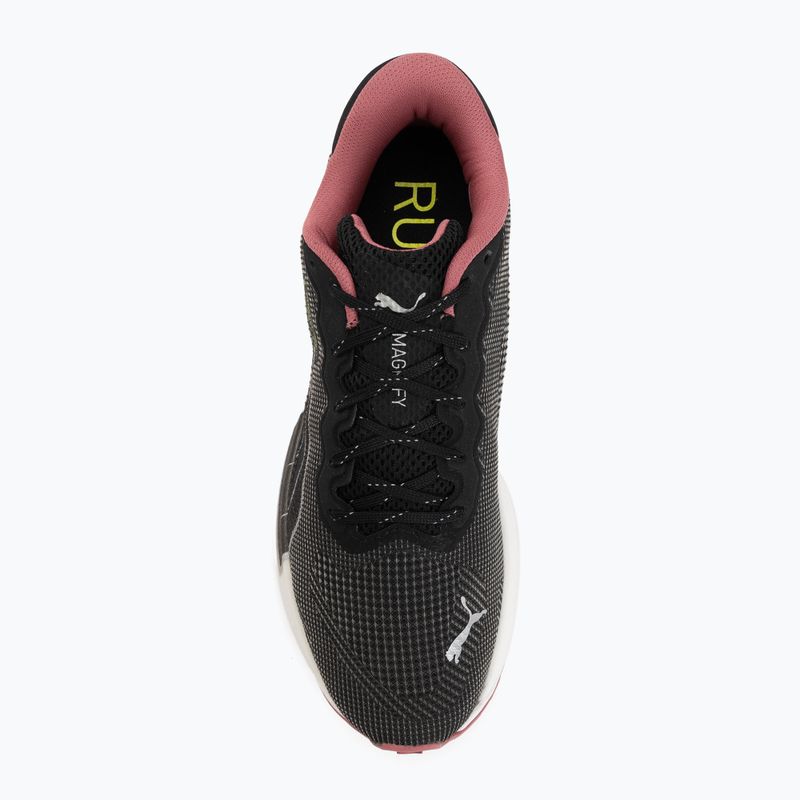 Laufschuhe für Damen Puma Magnify Nitro WTR black/mauvewood 5