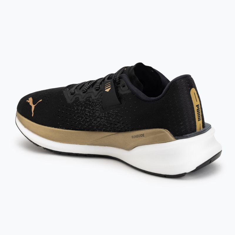 Laufschuhe für Damen Puma Eternity Nitro black/gold/white 3