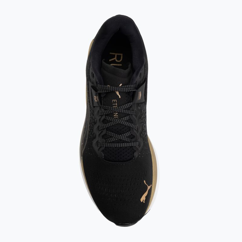 Laufschuhe für Damen Puma Eternity Nitro black/gold/white 5