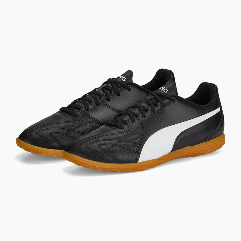 PUMA King Hero 21 IT Herren Fußballschuhe schwarz 106557 01 10