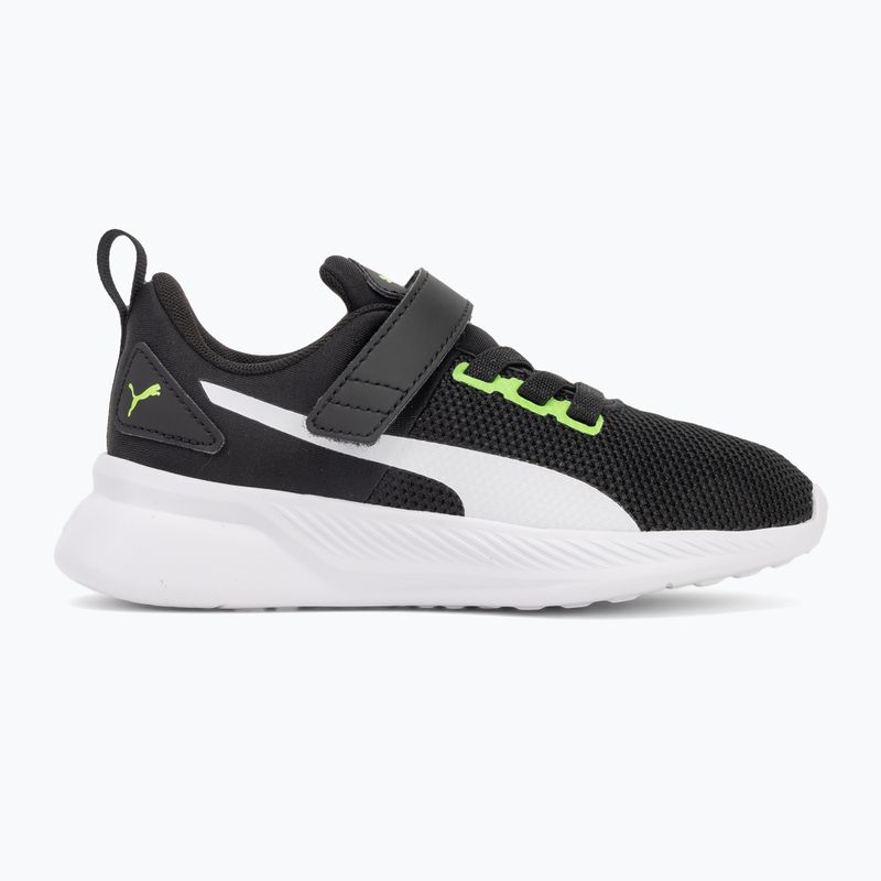 PUMA Flyer Runner V PS Kinderschuhe grün flash/puma weiß 2