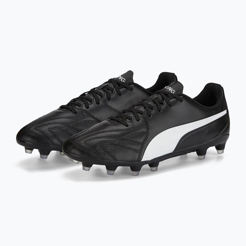 PUMA King Hero 21 FG Herren Fußballschuhe schwarz 106554 01 10