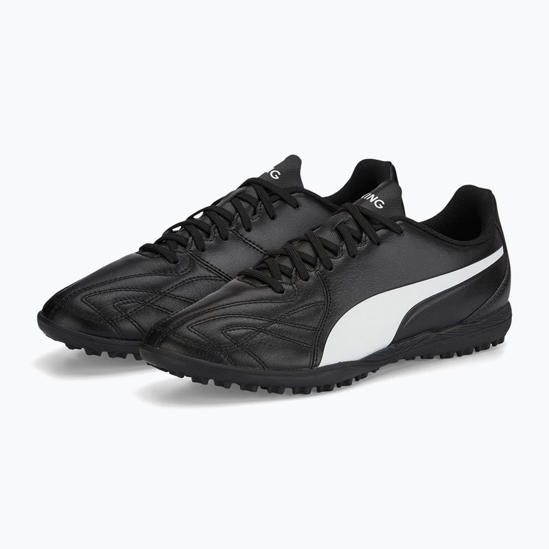 PUMA King Hero 21 TT Herren Fußballschuhe schwarz 106556 01 10