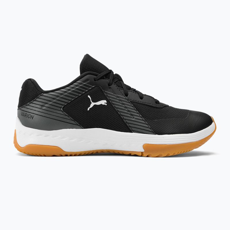 Volleyballschuhe Kinder PUMA Varion Jr schwarz-grau 165853 2