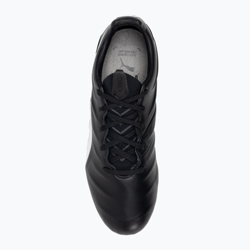 PUMA King Platinum 21 FG/AG Herren Fußballschuhe schwarz/weiß 106478 01 6