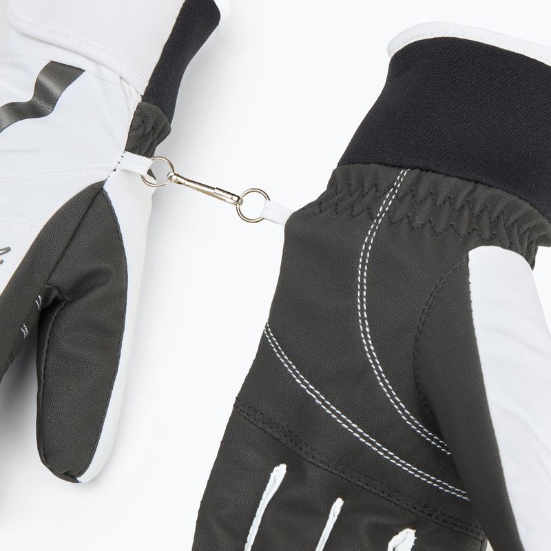 Skihandschuhe Damen ZIENER Kitty Aquashield white 5
