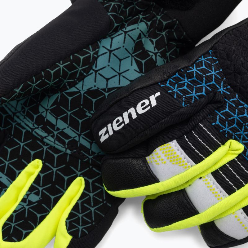 Skihandschuhe Kinder ZIENER Lonzalo AS blau 81992 4