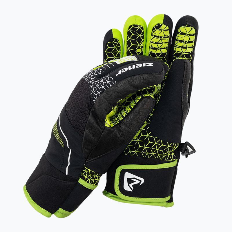 Skihandschuhe Kinder Ziener Lonzalo AS schwarz 81922