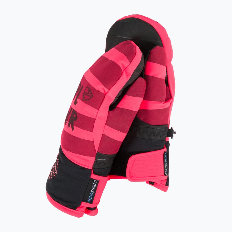 Kinder Snowboardhandschuhe ZIENER Liwani As Pr Fäustling rot 211902.308758