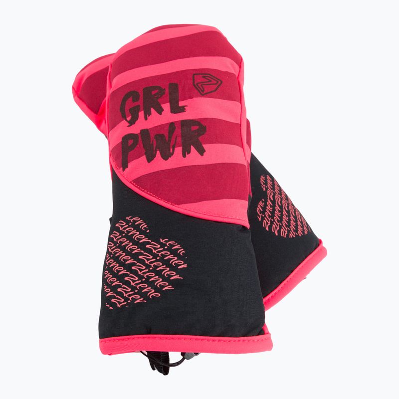 Kinder Snowboardhandschuhe ZIENER Liwani As Pr Fäustling rot 211902.308758 4