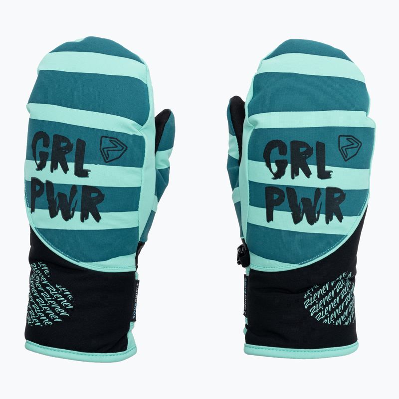 Kinder Snowboardhandschuhe ZIENER Liwani As Pr Fäustling blau 211902.953211 3