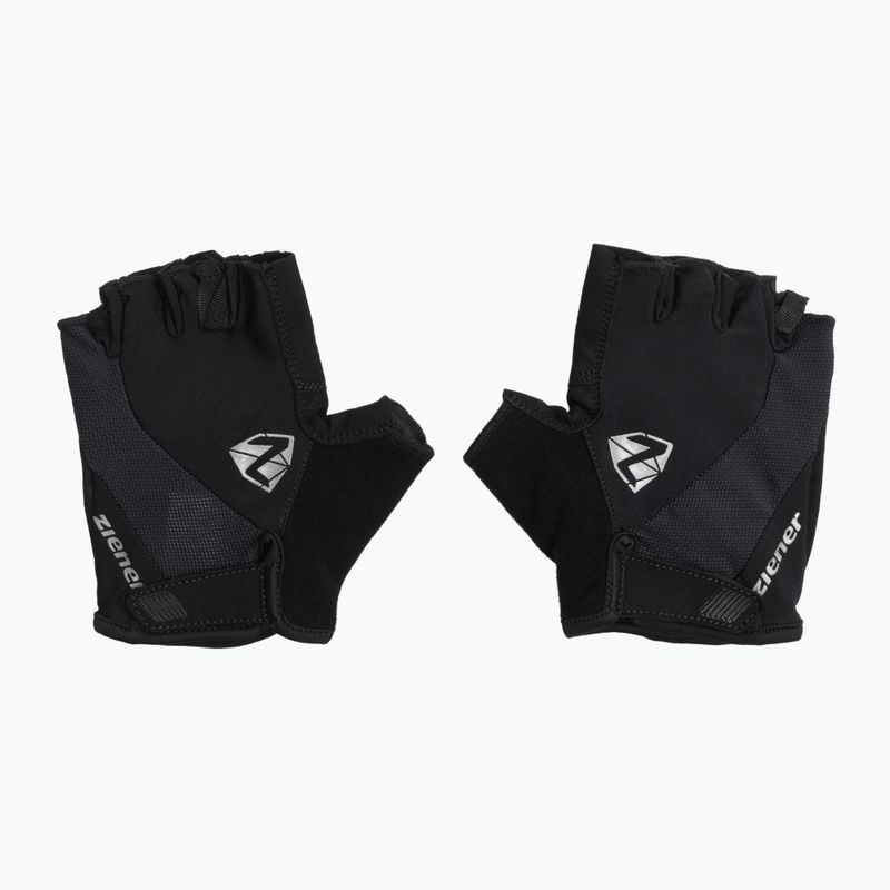 Herren Radhandschuhe Ziener MTB Collby Gel schwarz 2