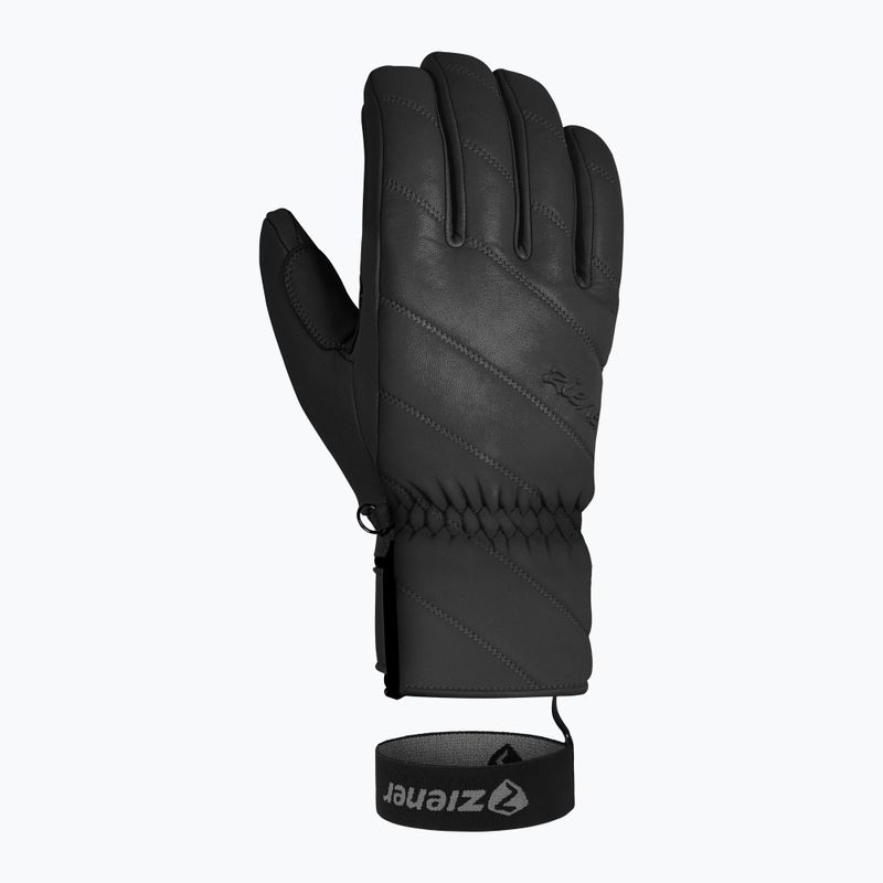 Skihandschuhe Damen ZIENER Kuma Aquashield black 8