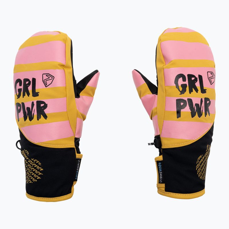Skihandschuhe Kinder ZIENER Liwani AS PR Mitten rosa 81998 2