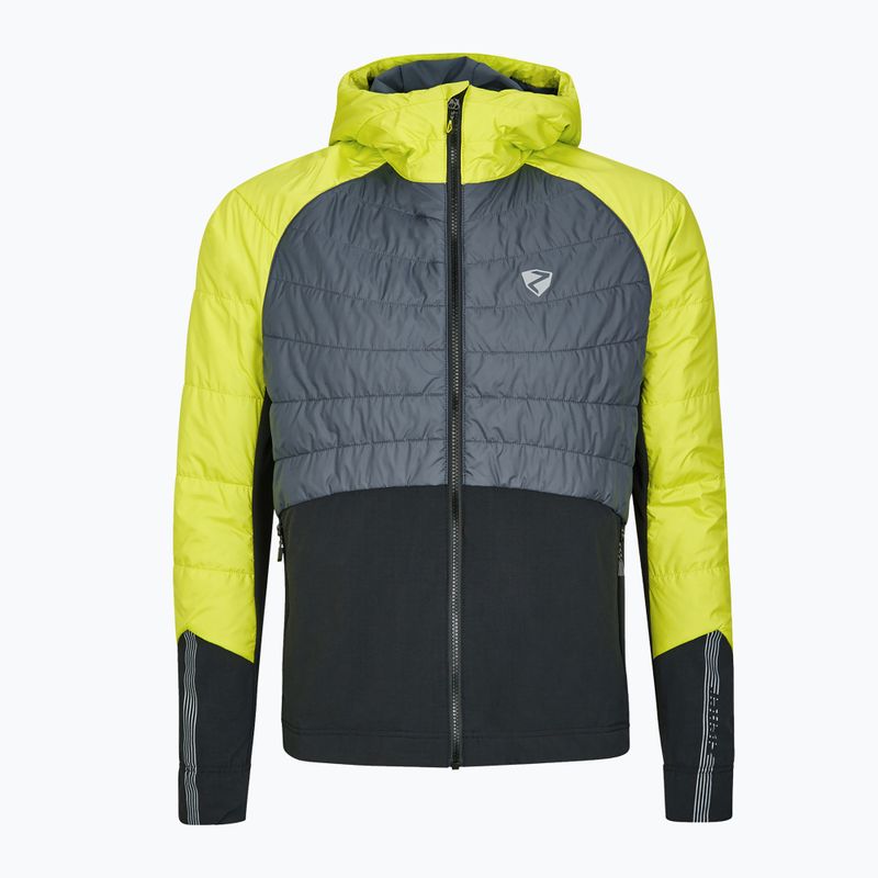 Ski-Hybridjacke Herren ZIENER Nakos gelb-grau 22428