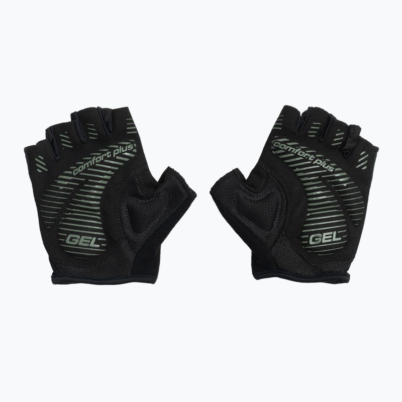 Herren Ziener MTB Collby Gel grün Stein Radhandschuhe 3