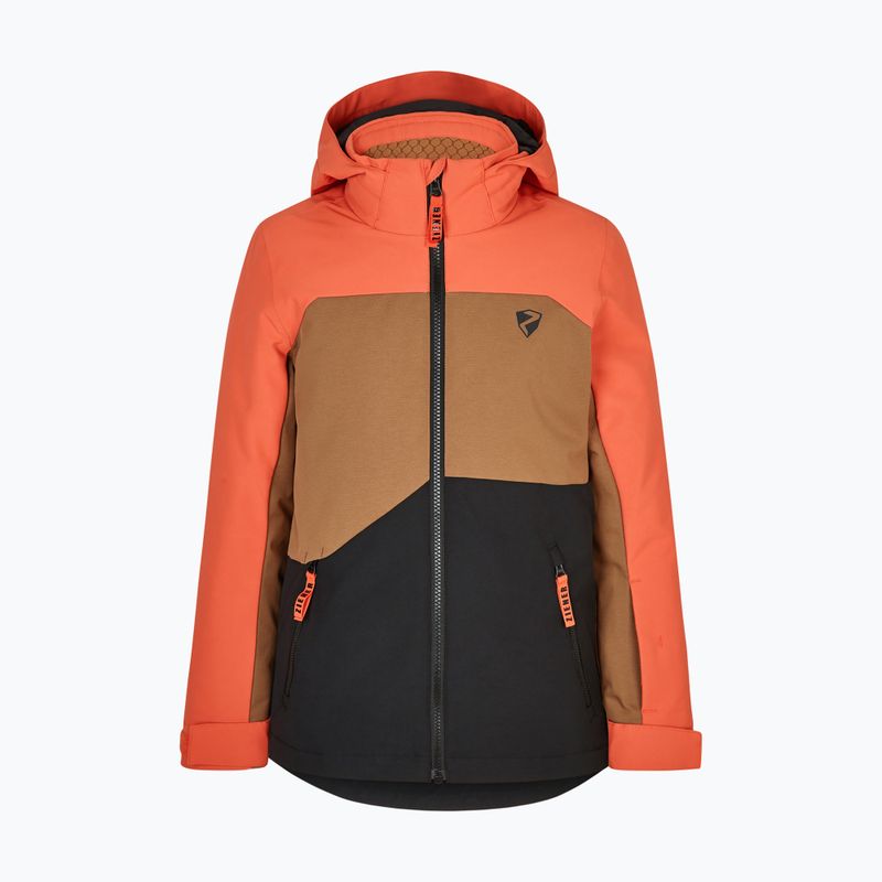 ZIENER Anderl Kinder Skijacke orange gebrannt