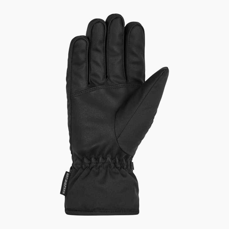 Damen-Skihandschuhe ZIENER Korena Aquashield schwarz