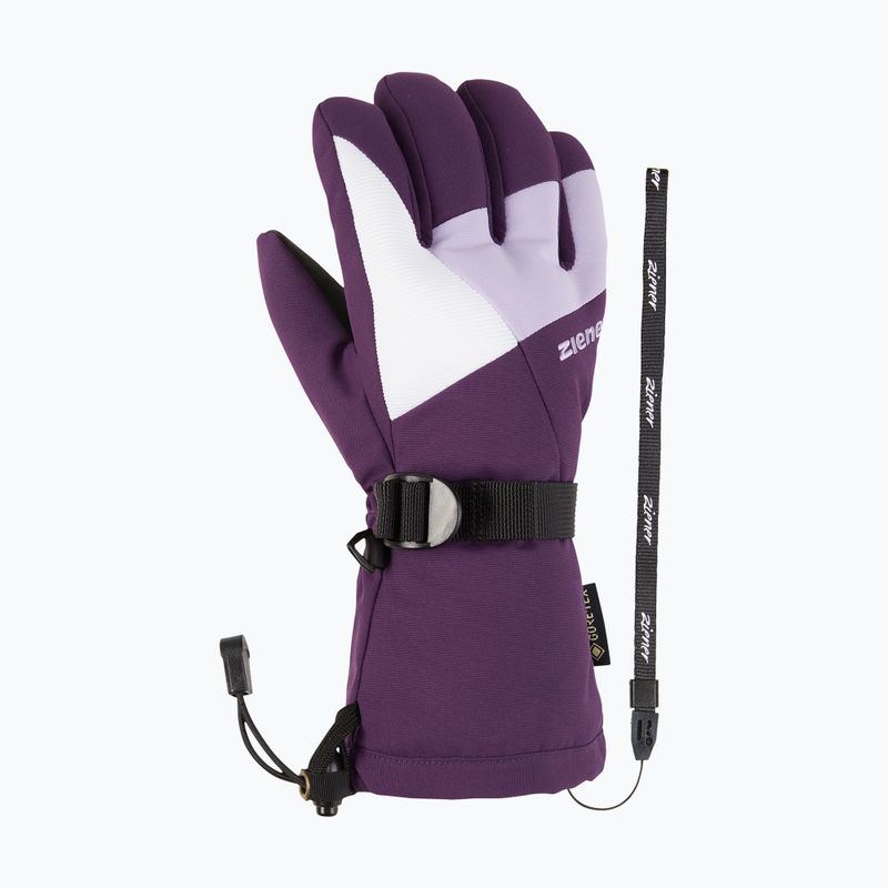 Skihandschuhe Kinder ZIENER Lani GTX dark violet 8