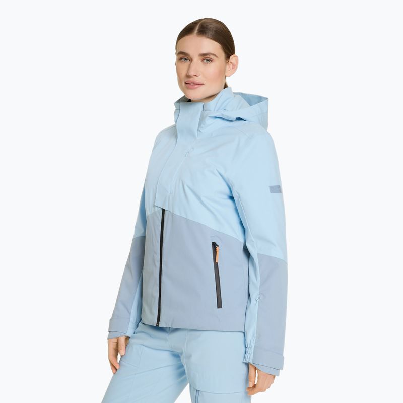 Damen Skijacke ZIENER Teda blau stru 3