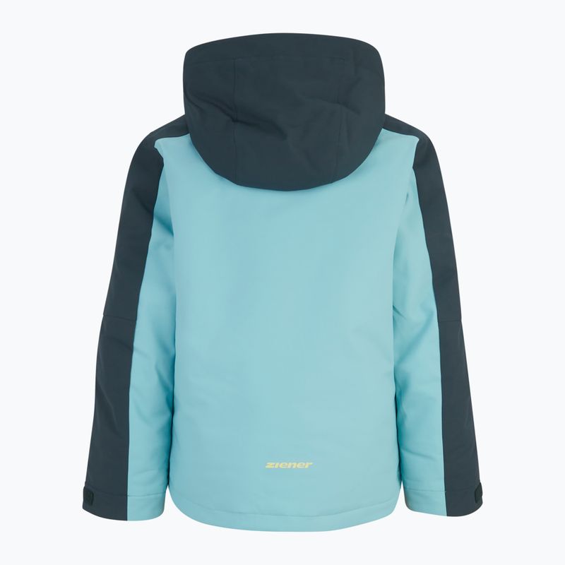 Skijacke Kinder ZIENER Aluck river blue 2