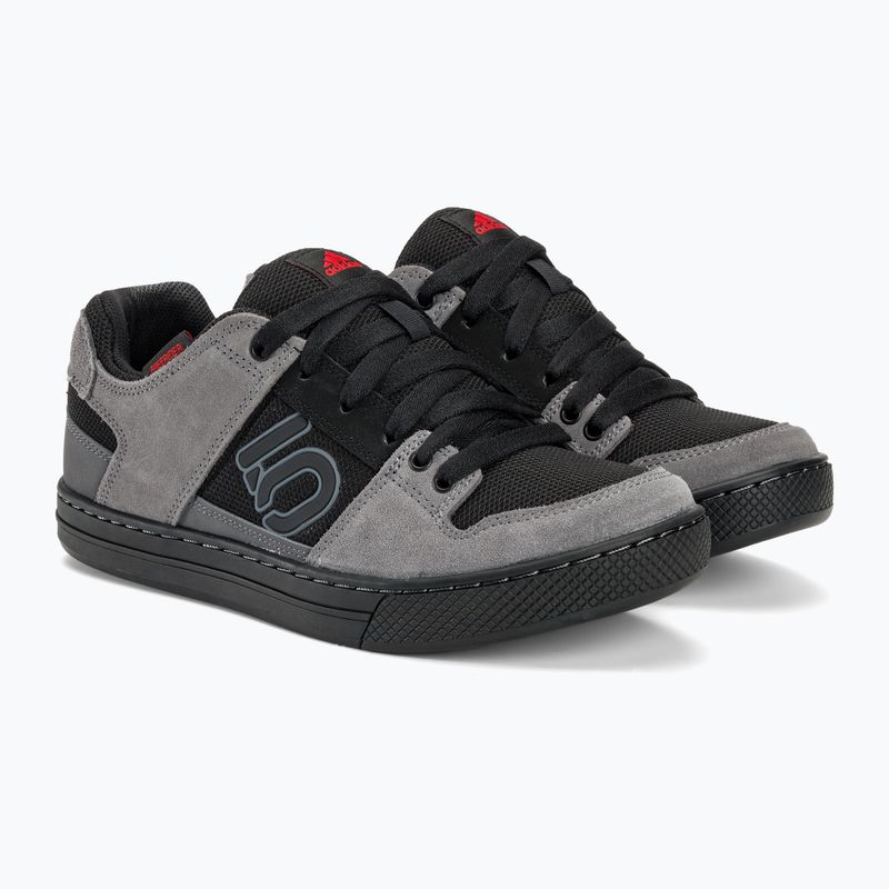 Herren Plateau-Radschuhe adidas FIVE TEN Freerider grau fünf/core schwarz/grau vier FW2836 5