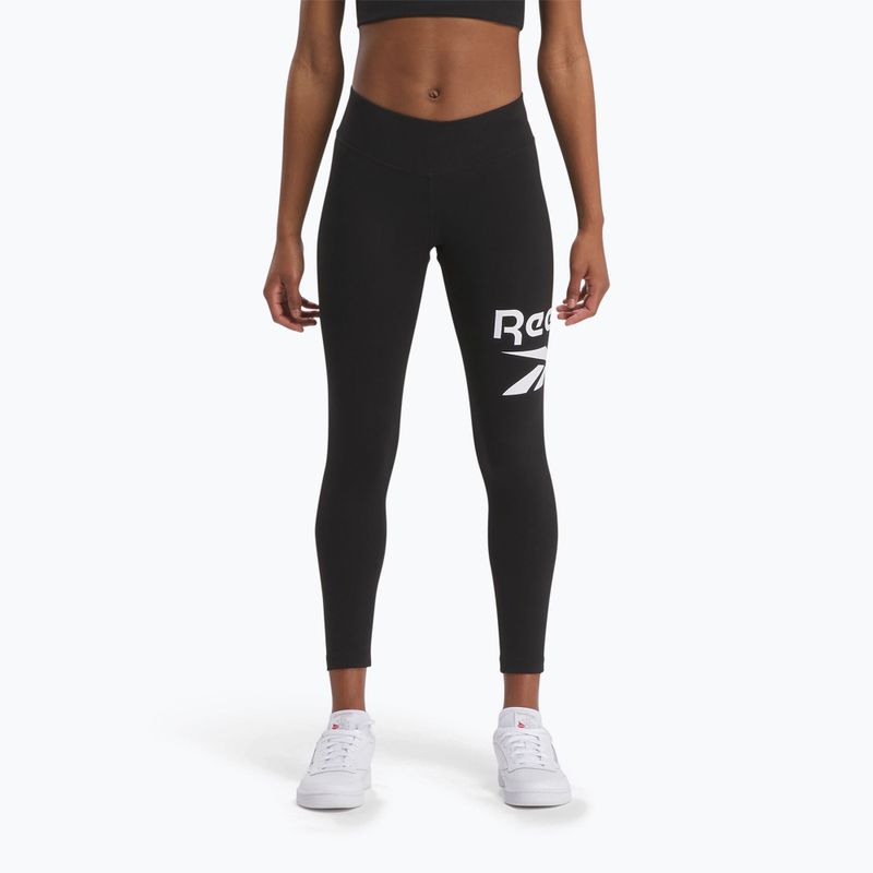 Leggings Damen Reebok Identity Big Logo Cotton black