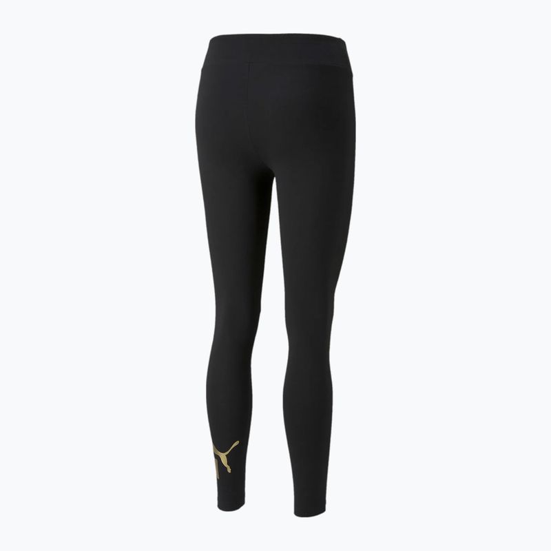 Damen-Leggings PUMA ESS+ Metallic puma schwarz 2
