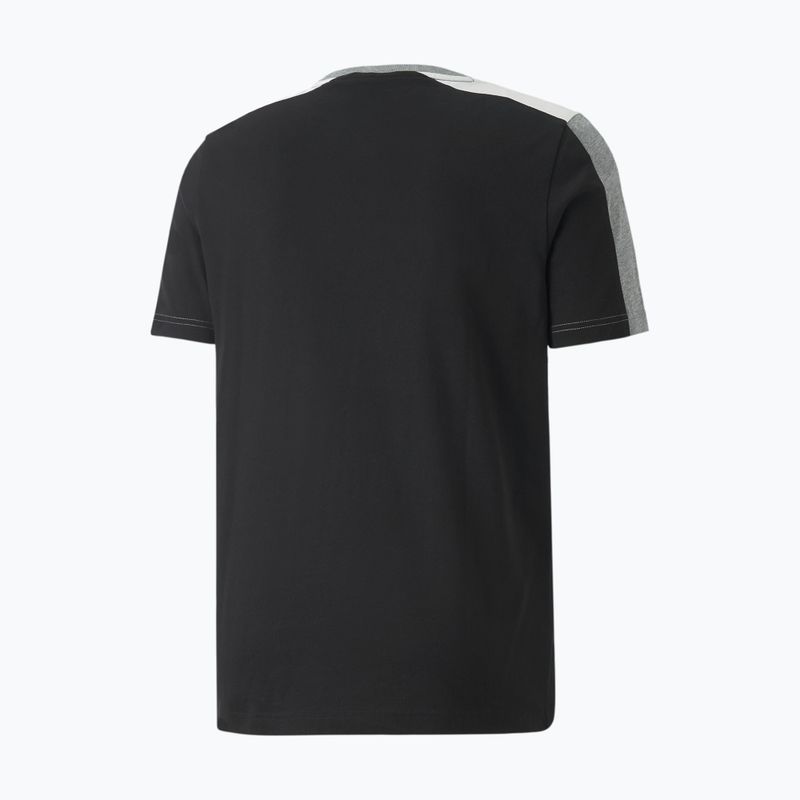 Herren PUMA ESS+ Block Tee puma schwarz