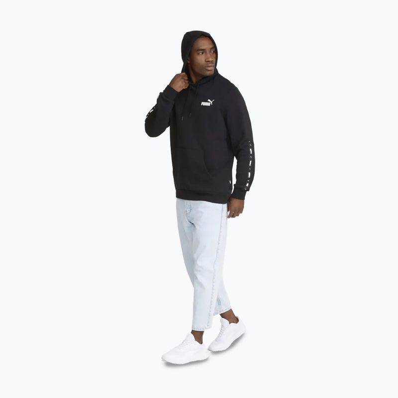 Sweatshirt Hoodie Herren PUMA Essentials+ Tape puma black 2