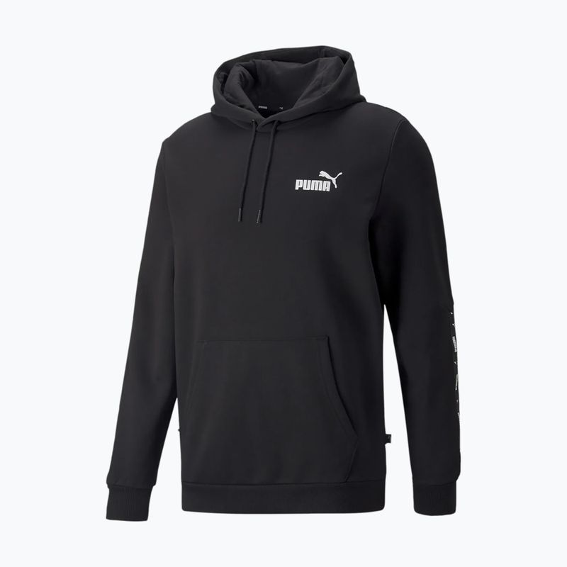 Sweatshirt Hoodie Herren PUMA Essentials+ Tape puma black 5