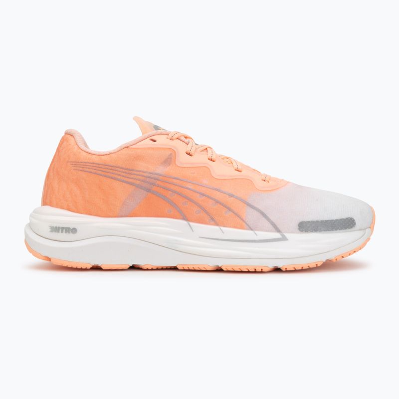 Laufschuhe für Damen Puma Velocity Nitro 2 melon/white/grey 2