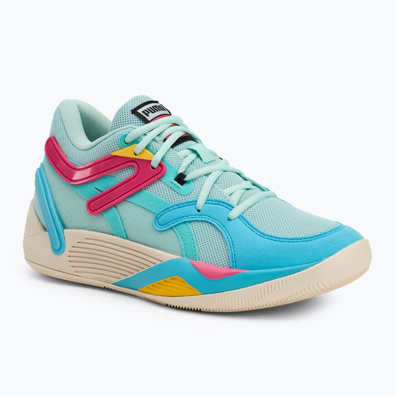 Herren PUMA TRC Blaze Court eierschalenblau/electro pool Schuhe