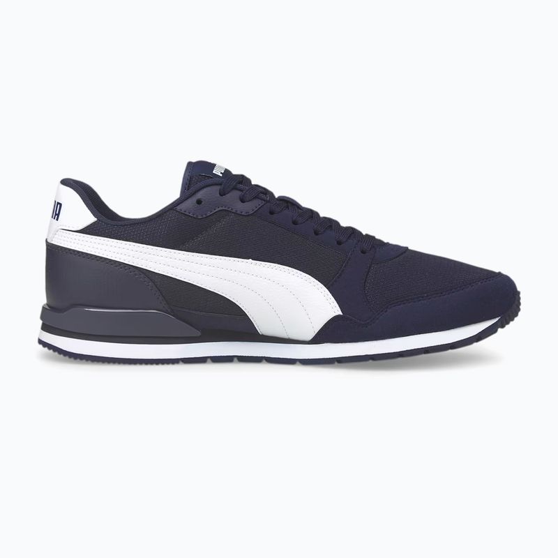 PUMA ST Runner v3 Mesh peacoat/puma weiß Schuhe 9