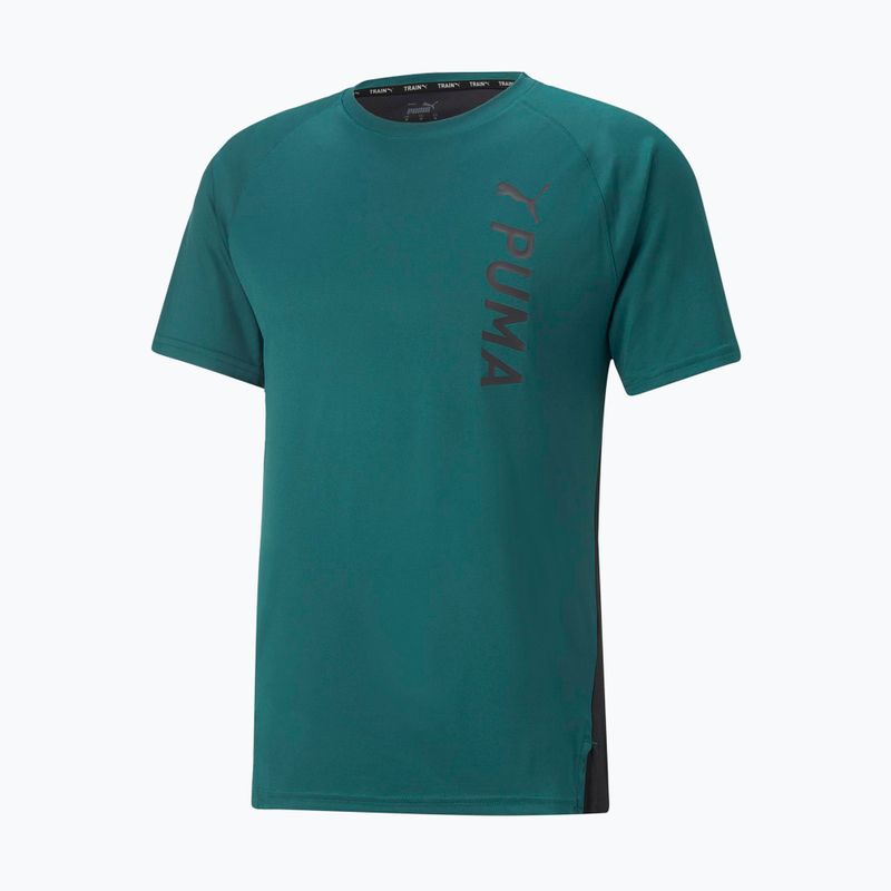 Herren Trainings-T-Shirt PUMA Fit Tee grün 522119_24 7