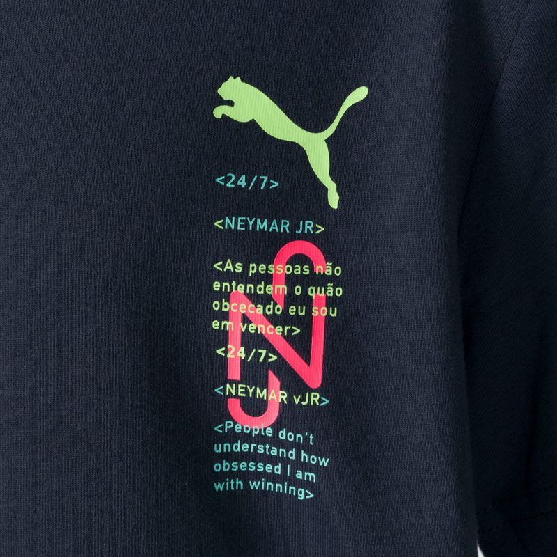 Fußballtrikot Kinder PUMA Neymar Jr. 24/7 Graphic dunkelblau 65775 3