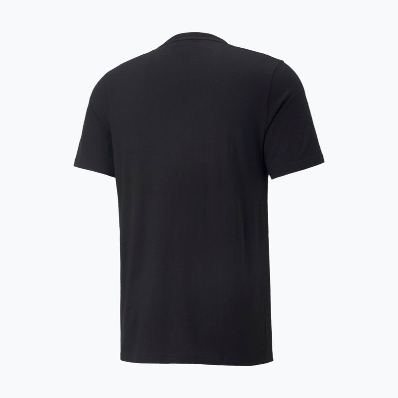 Herren Trainings-T-Shirt PUMA Power Logo Tee schwarz 849788_01 7