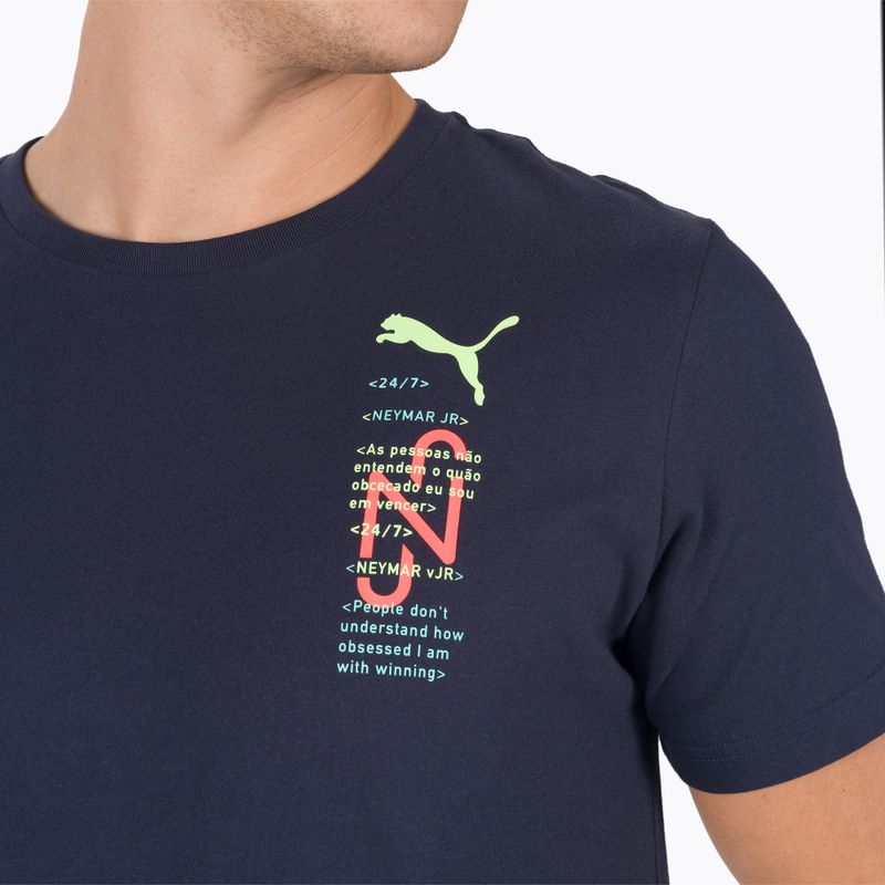 Fußballtrikot Herren PUMA Neymar Jr. 24/7 Graphic dunkelblau 65814 4