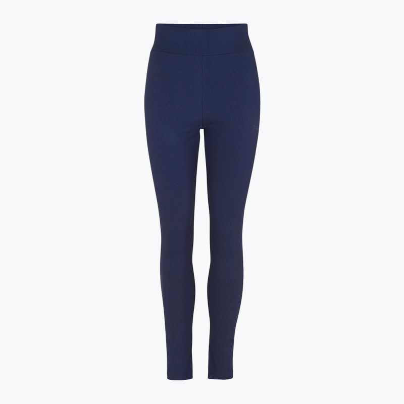 FILA Damen Leggings Bozcaada High Waist Rib mittelalterlich blau