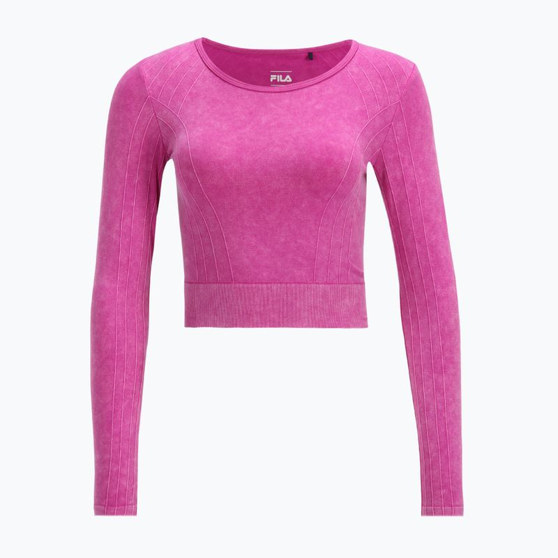 FILA Damen Radnor Semless Cropped Wild Aster T-Shirt 3