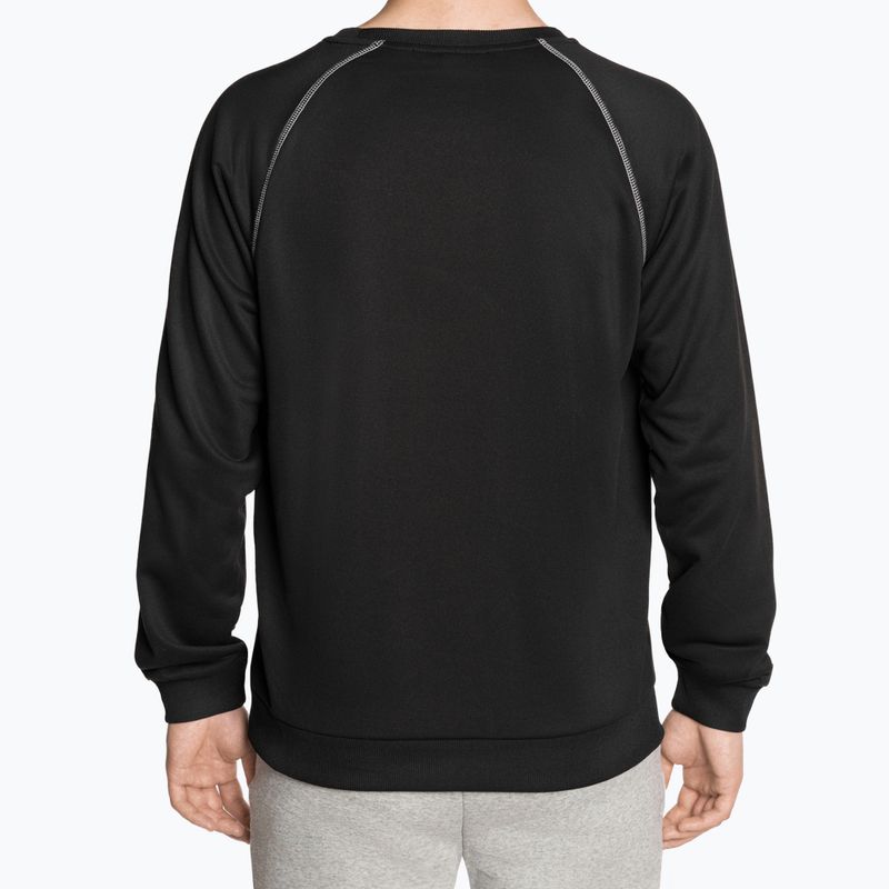 Herren FILA Landin Raglan Crew Sweatshirt schwarz 2