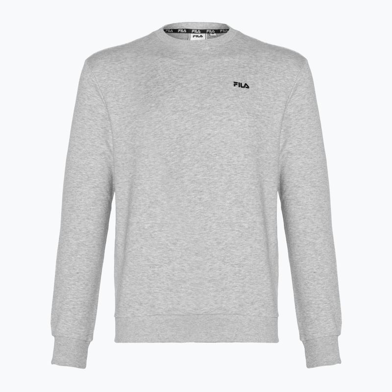 FILA Herren Brustem Crew Sweatshirt hellgrau melange 4