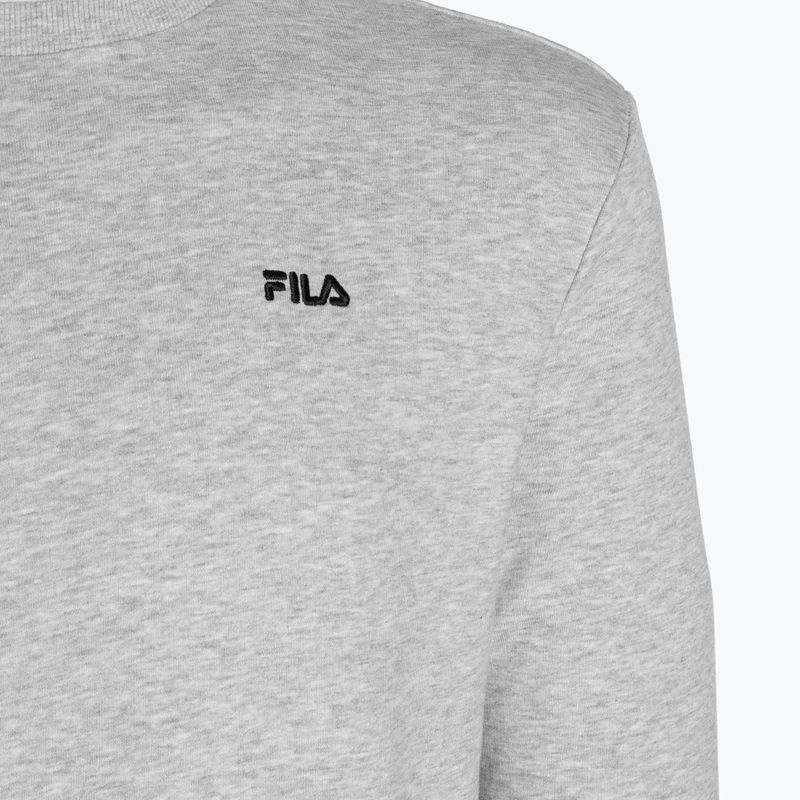 FILA Herren Brustem Crew Sweatshirt hellgrau melange 6